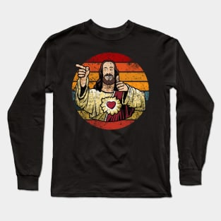 Buddy Christ Long Sleeve T-Shirt